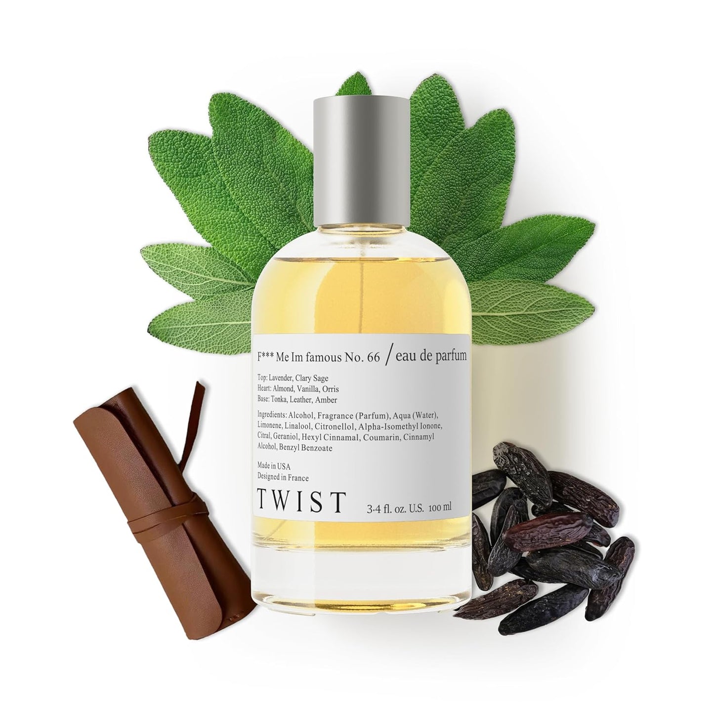 Eau De Parfum Inspired by Burberry Her - Long-Lasting Strawberry & Vanilla Fragrance Spray | 100 ml | Vegan & Clean Ingredients