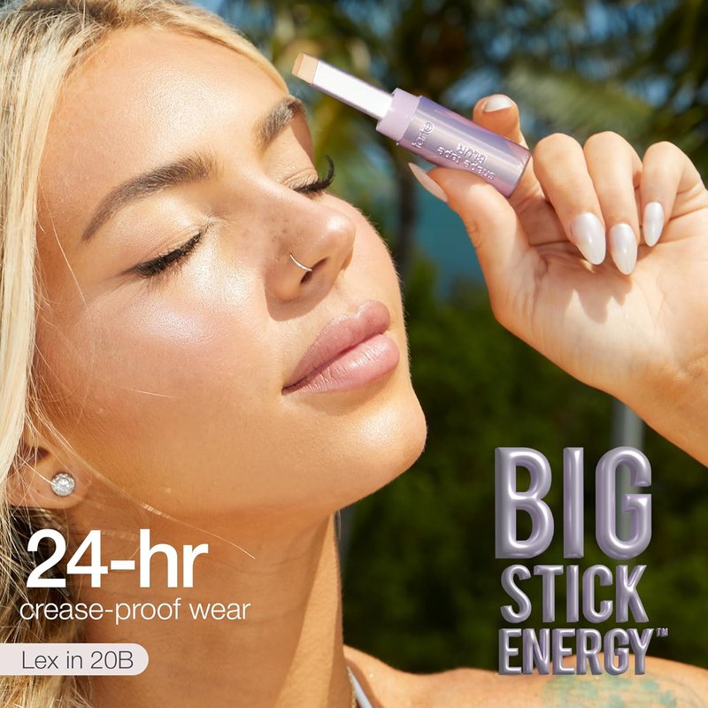 Tarte Shape Tape Blur Concealer Stick - Full Coverage, Crease-Proof Makeup | Diamond-Shaped Precision Tip for Eye Lift