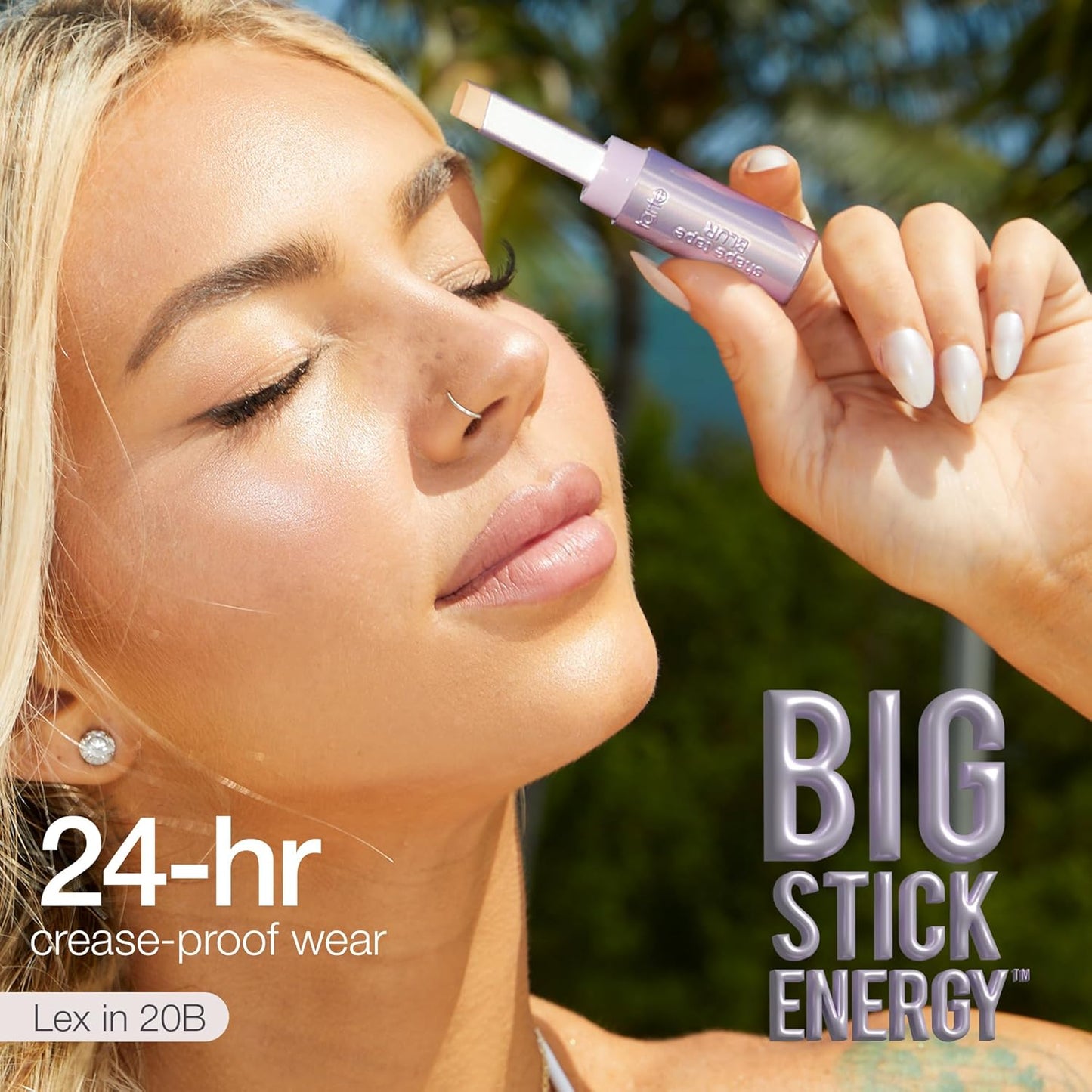 Tarte Shape Tape Concealer Stick - Full Coverage, Crease-Proof Formula | Diamond-Shaped Precision Tip for Eye Lift Effect