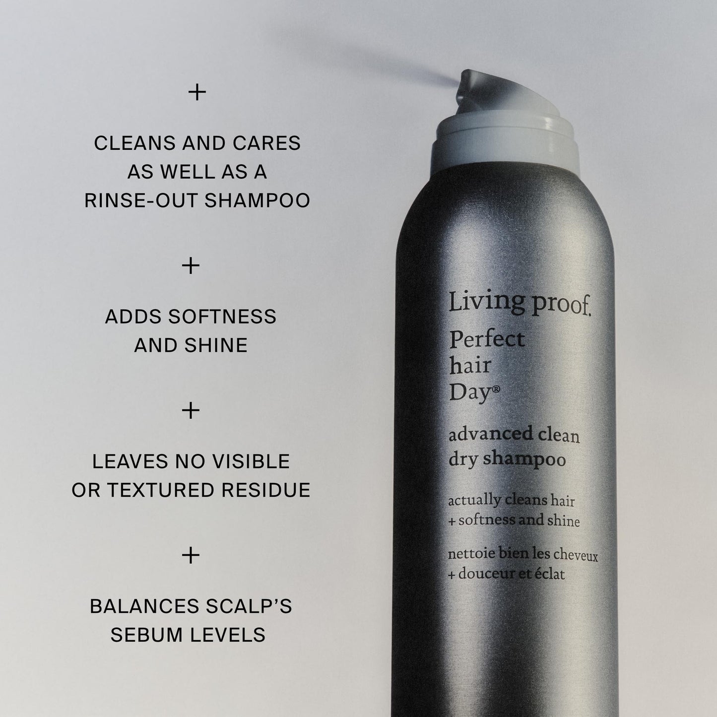 Living Proof Dry Shampoo, Perfect hair Day Advanced Clean, Dry Shampoo for Women and Men, 5.5 oz