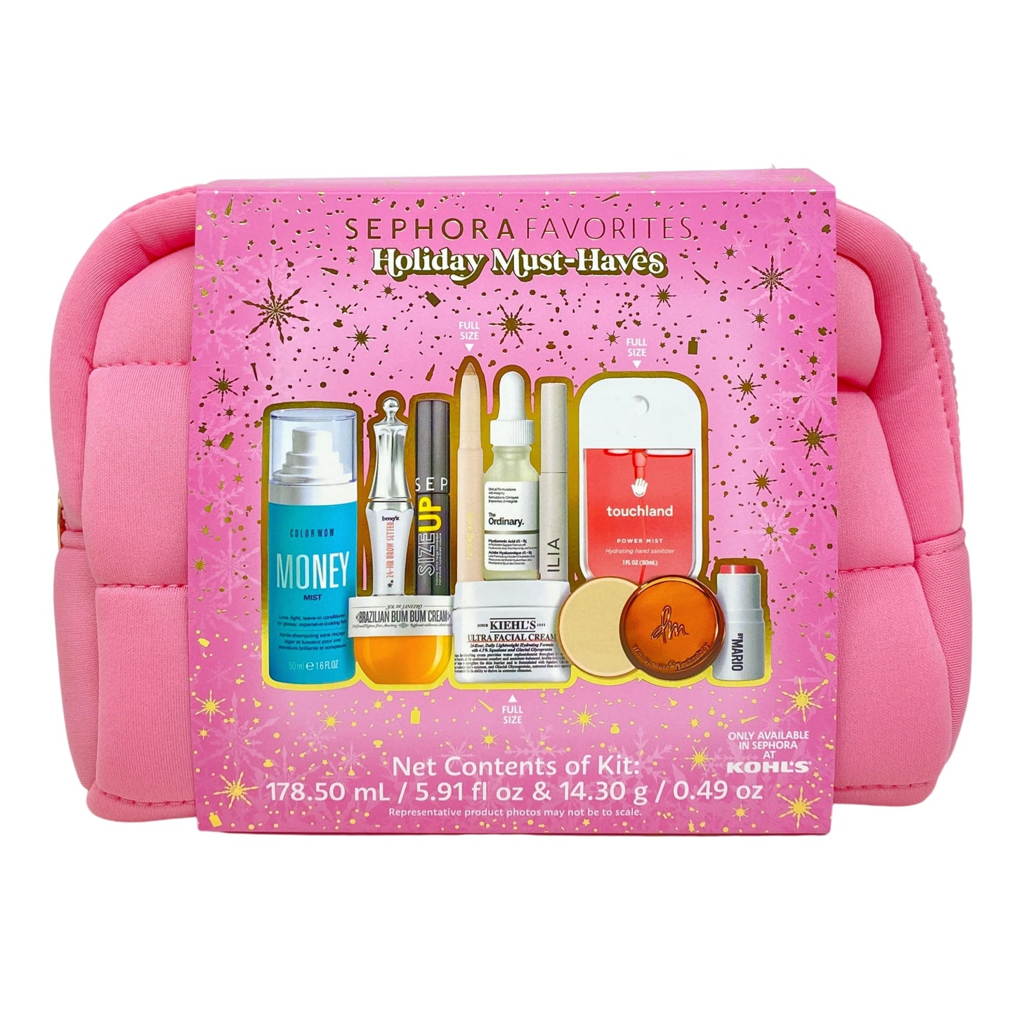 Sephora Favorites Holiday Must-Haves 11-Piece Gift Set – Includes 3 Full-Size & 3 Mini Favorites