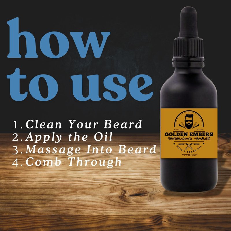 Bluebyrd Pure & Simple Unscented Beard Oil - For Sensitive Skin -100% Natural Conditioner and Softener For Men - Hydrates and Moisturizes for Beard Growth - Treats Dry Itchy Beards - 2oz(Unscented)