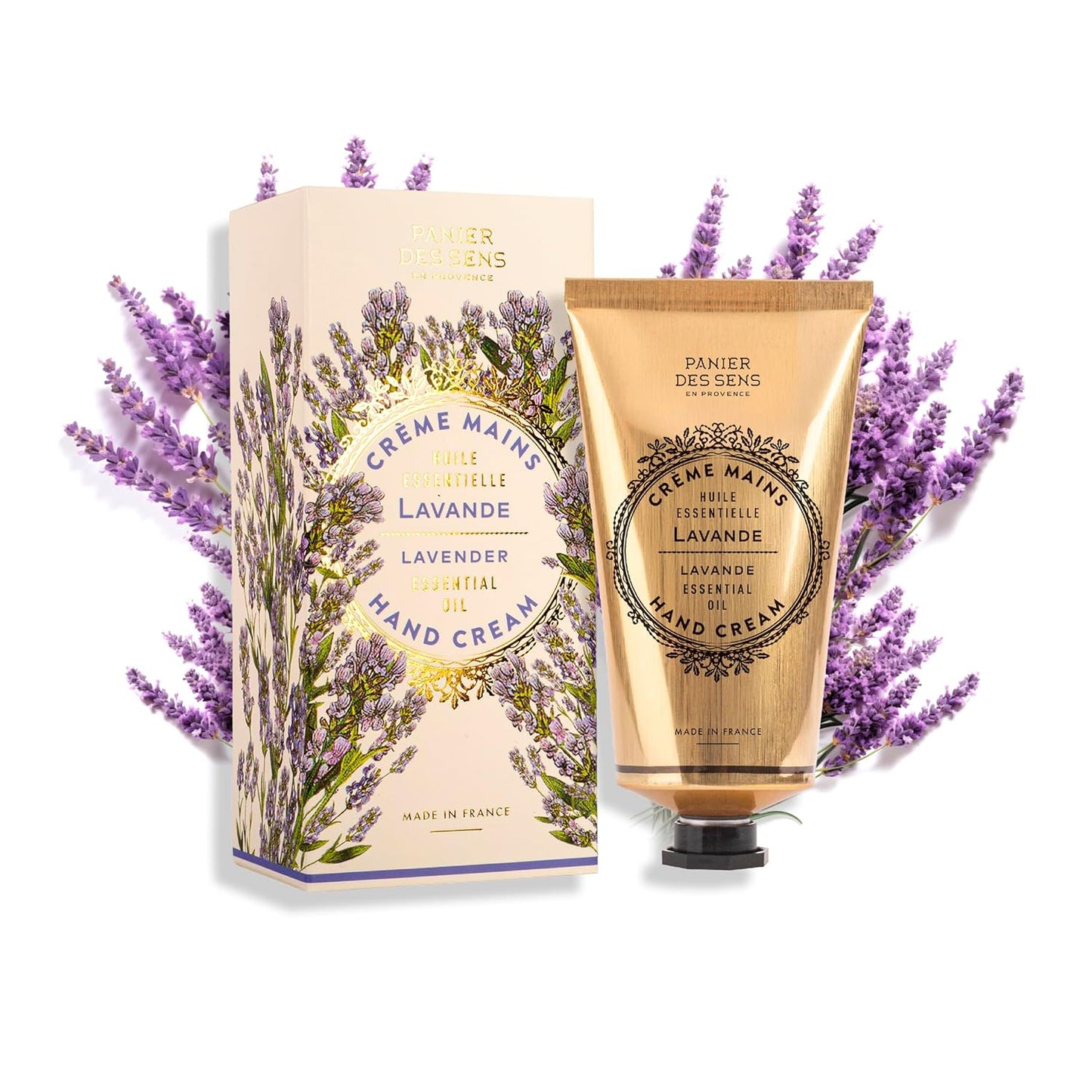 Sweet Almond Hand Cream - Moisturizing Lotion for Dry Skin | 97% Natural Ingredients, 2.5 Fl Oz