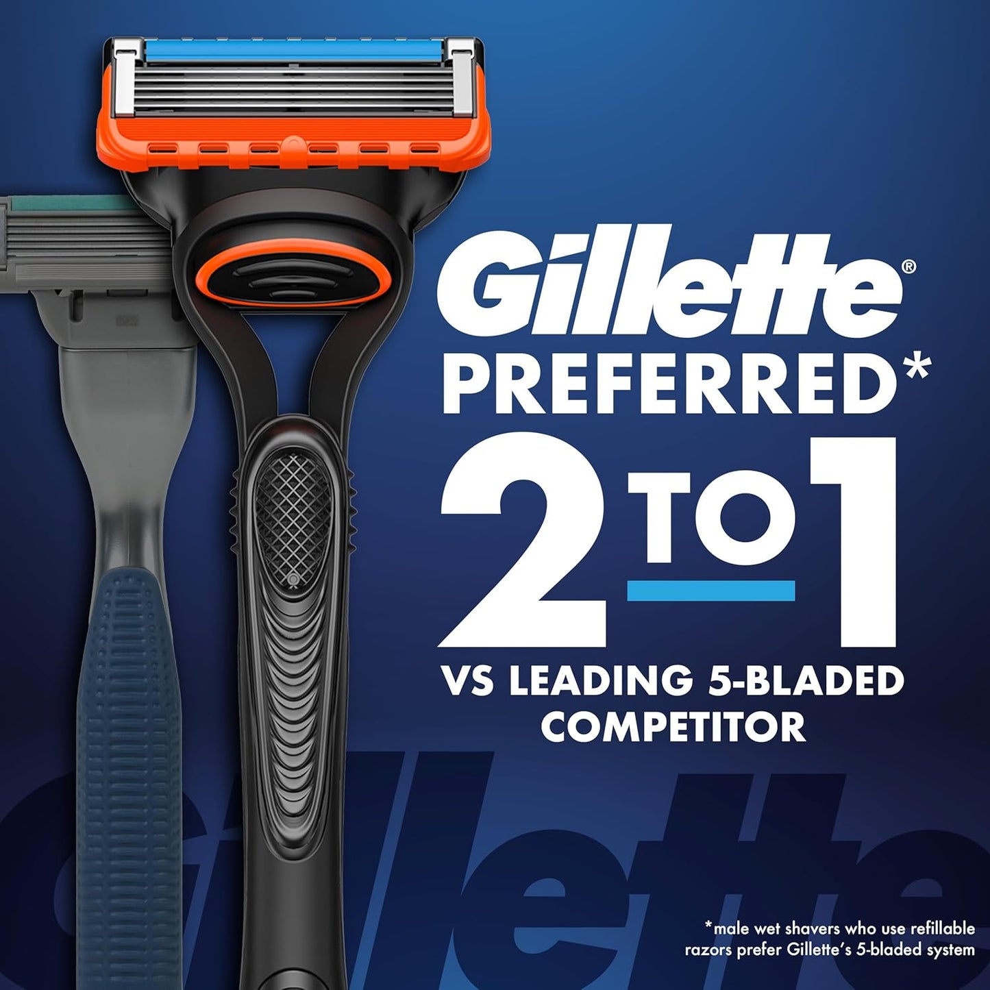Gillette Fusion5 Razor Blade Refills - 5-Blade Cartridges Variety Pack | 12 Count
