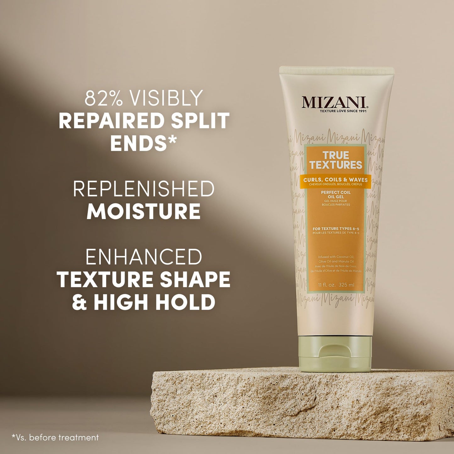 Mizani True Textures Perfect Coil Oil Hair Gel – For Curly Hair