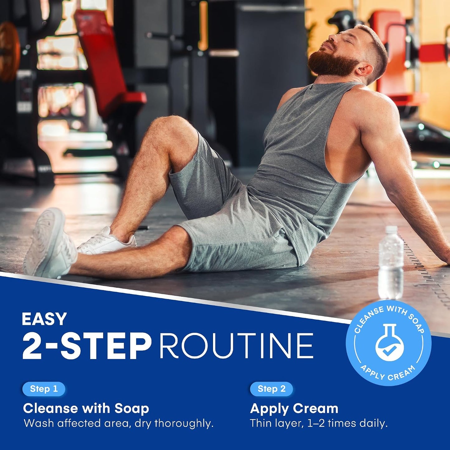 Balanitis Treatment Kit for Men - Soothing Cream & Clotrimazole Soap | Relieves Redness, Itching & Irritation