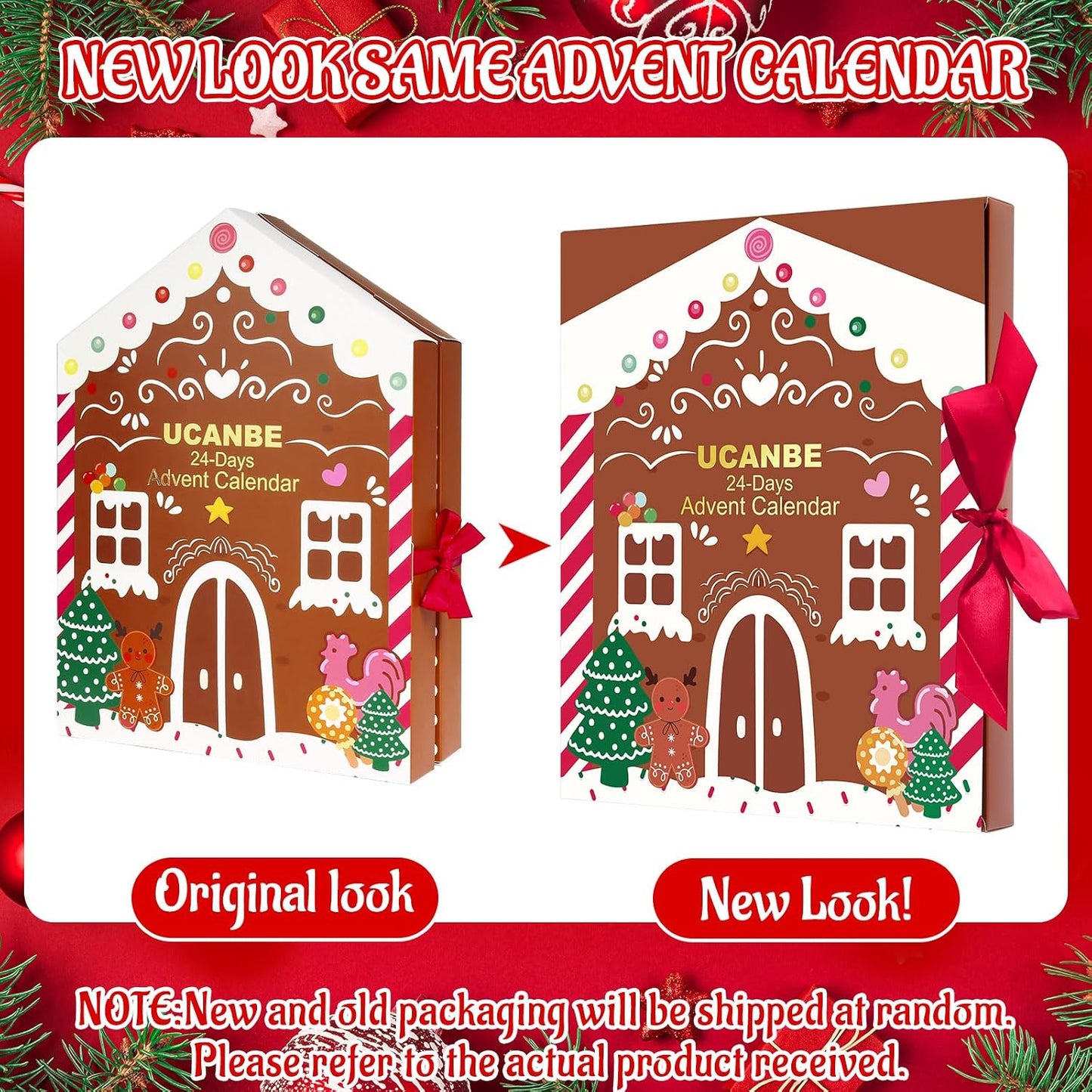 Makeup Advent Calendar 2025 - 24 Days of Christmas Beauty Sets | Perfect Gift for Women & Teens
