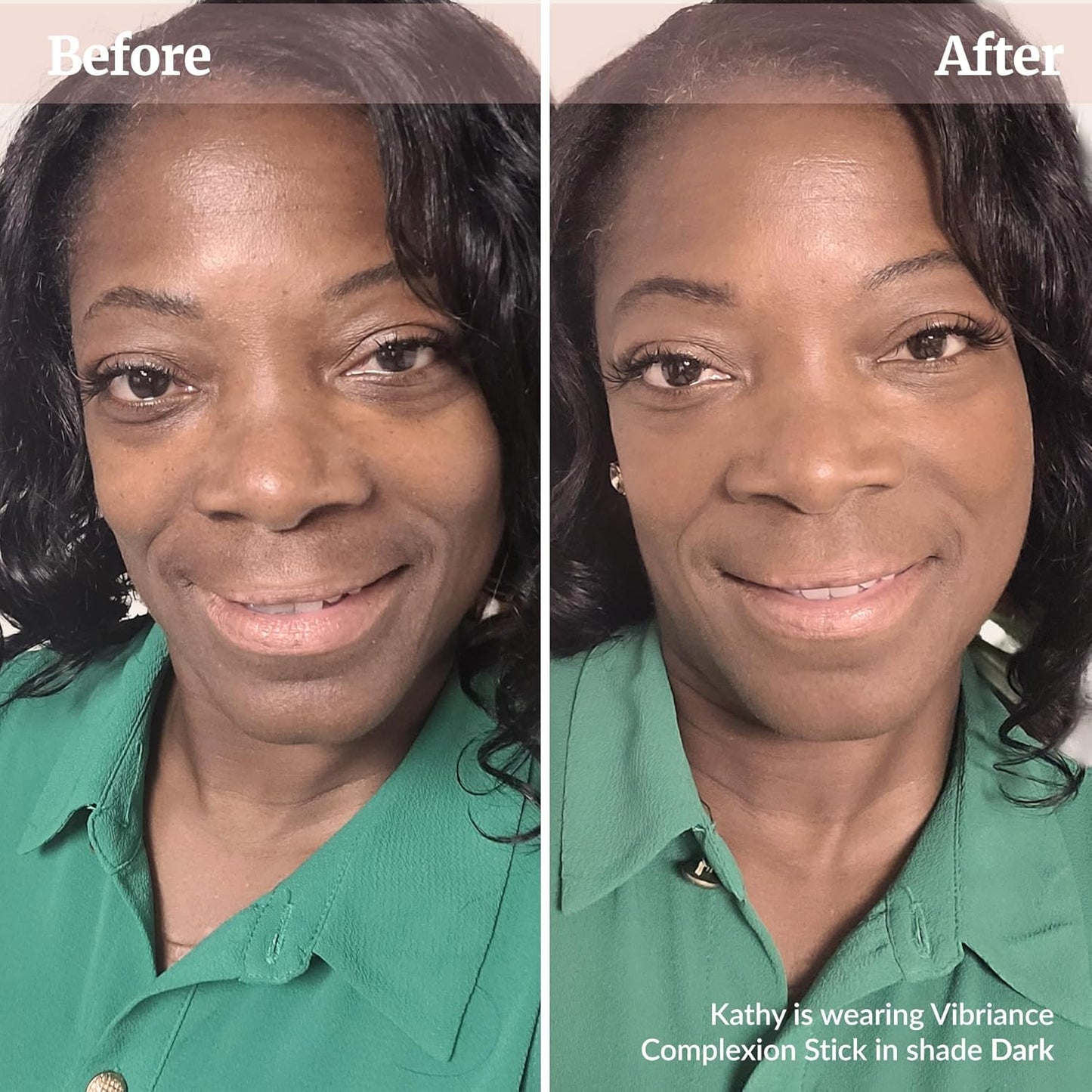 Vibriance Complexion Sticks - Foundation for Mature Skin | Sheer Buildable Coverage Makeup - Deep/Dark
