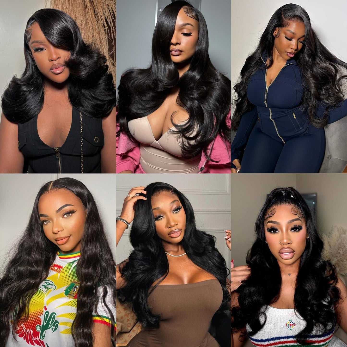 1B Black Clip in Hair Extensions Real Human Hair, 16 Inch 120g/7Pcs,Full Shine Remy Human Hair,Natural Black Body Wave Clip ins Brazilian Virgin Human Hair Extensions