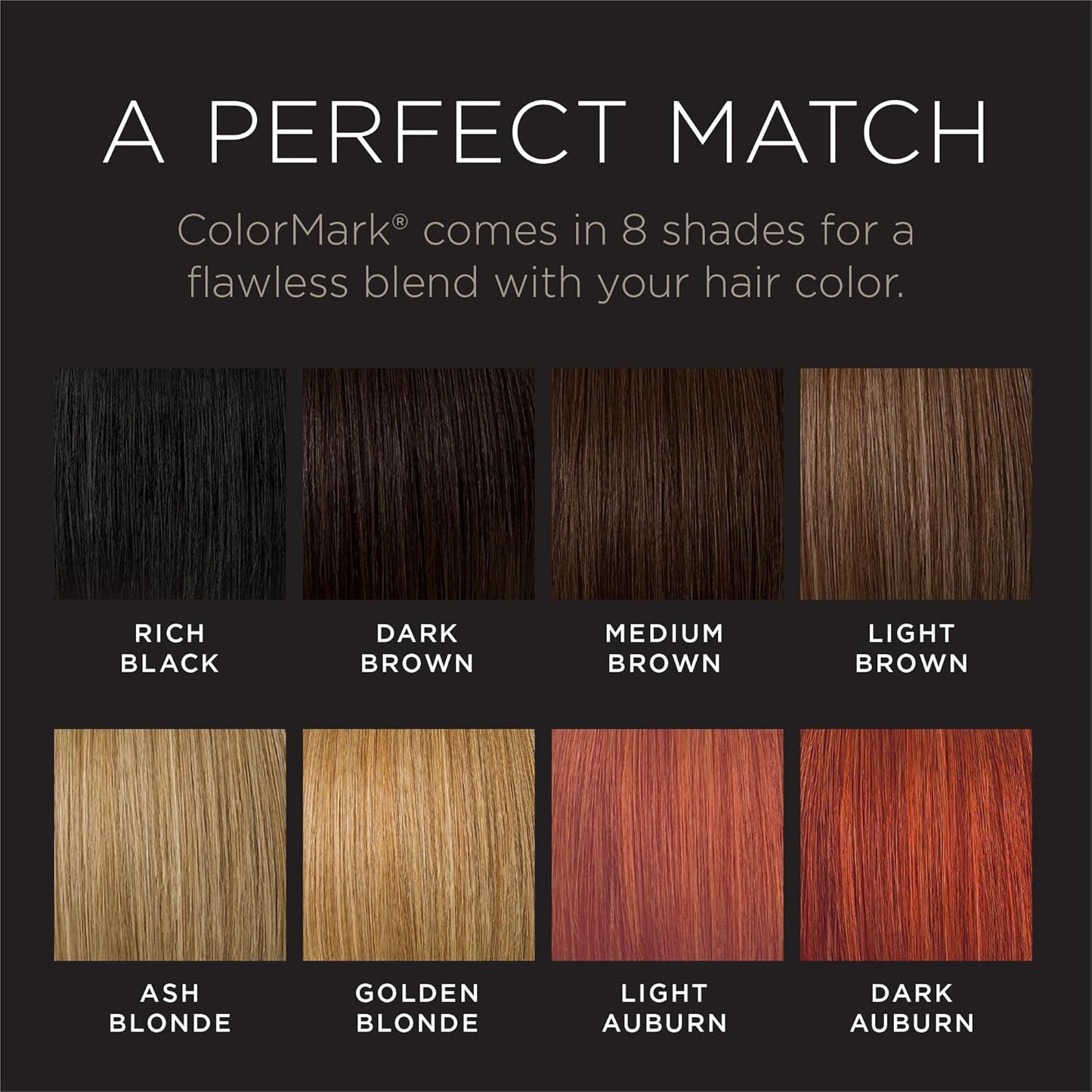 Dark Auburn Liquid Gray Root Touch Up Wand - Real Hair Color Applicator