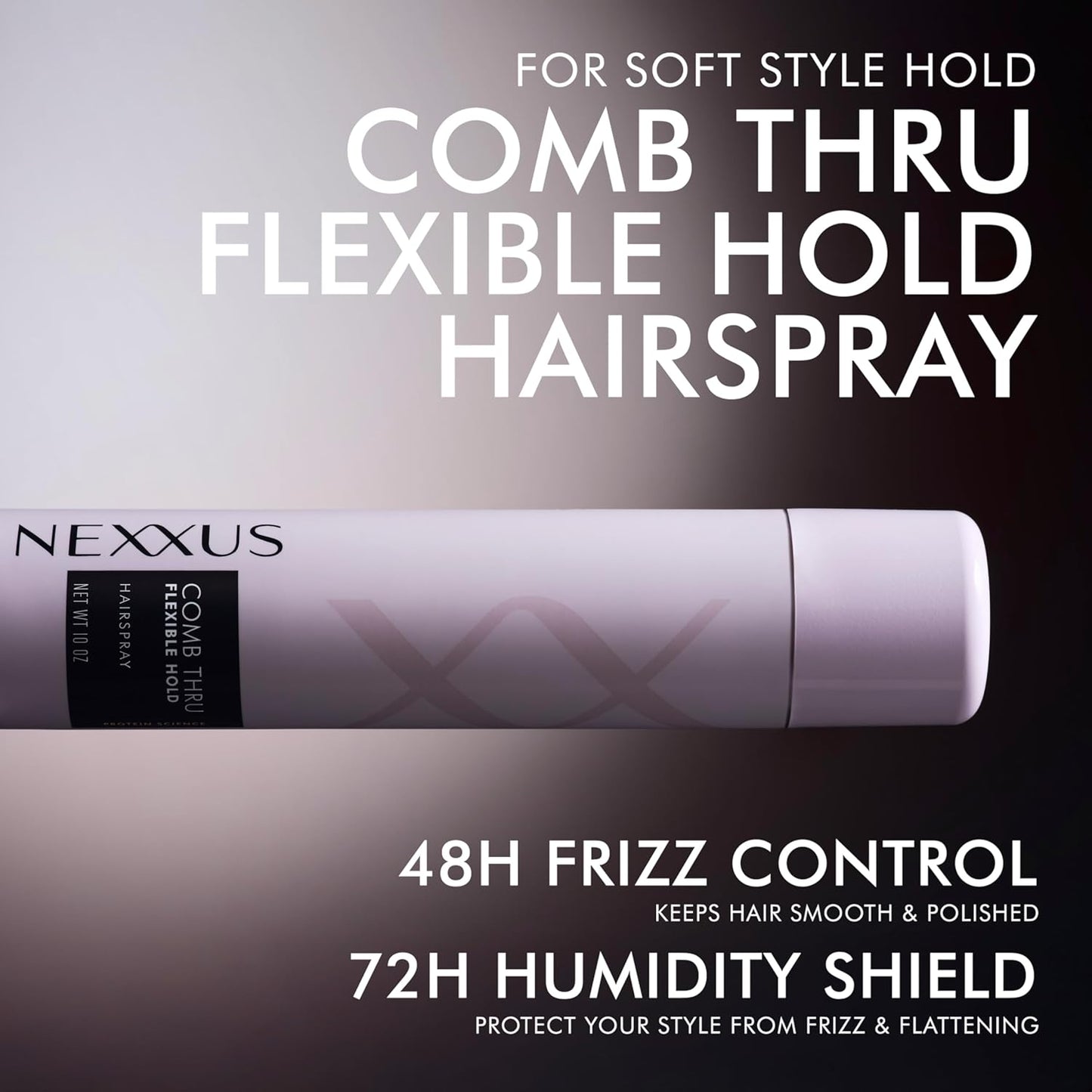 Nexxus Styling Spray - Flexible Hold Hairspray with STYLEPROTECT Technology | 10 oz