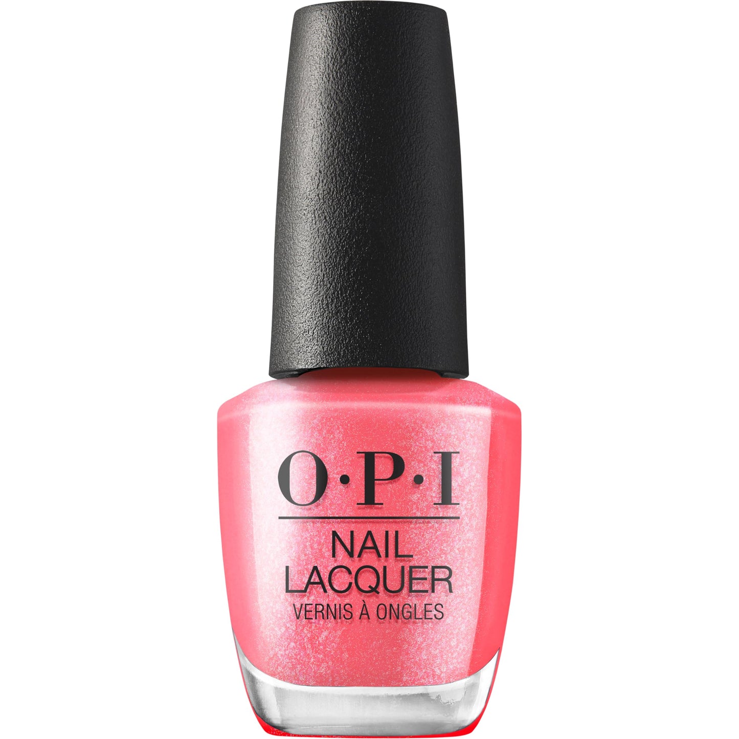 OPI Nail Lacquer If U Like Pinka Coladas | Opaque Vivid Cool Rose-Pink Shimmer Chip Resistant Nail Polish | Trip to the Brite Side | Summer 2026 Collection