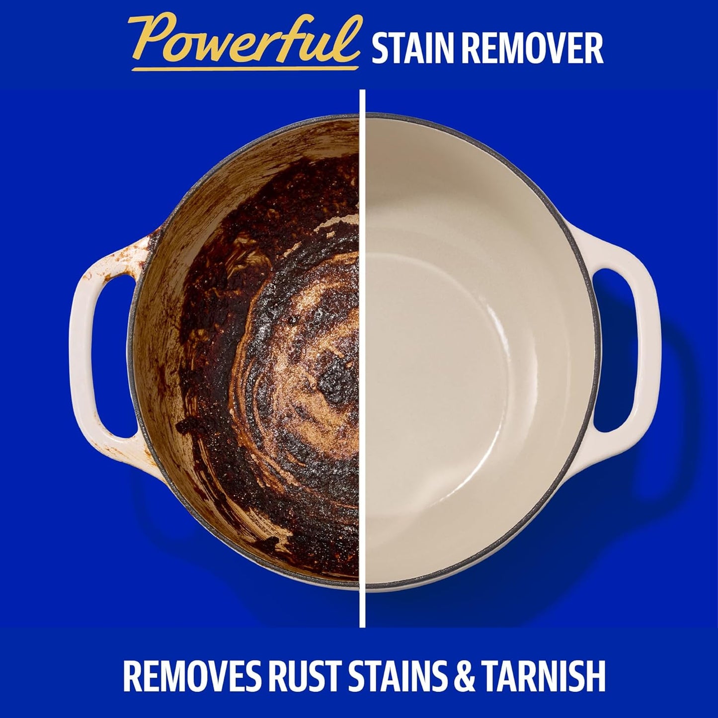 Bar Keepers Friend Powder Cleanser - 12 oz | Multipurpose Degreaser for Stainless Steel Pots, Rust & Soap Scum Removal