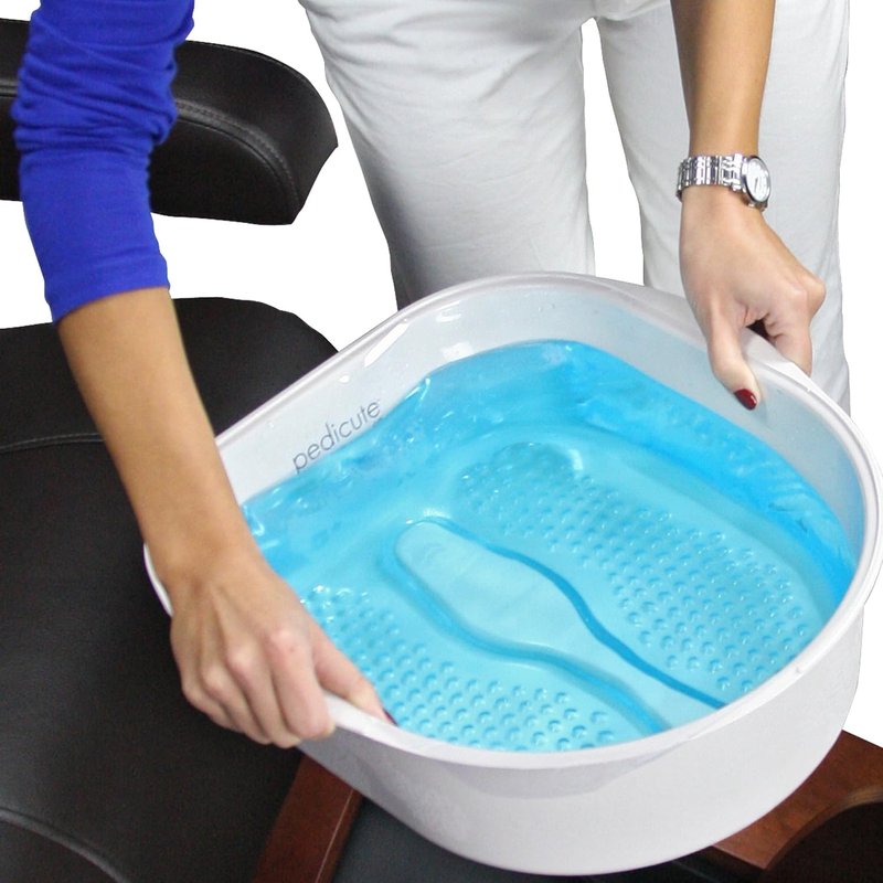 PediCute Portable Foot Spa - Eco-Friendly Mobile Foot Bath | No Plumbing Needed, Full-Size Experience
