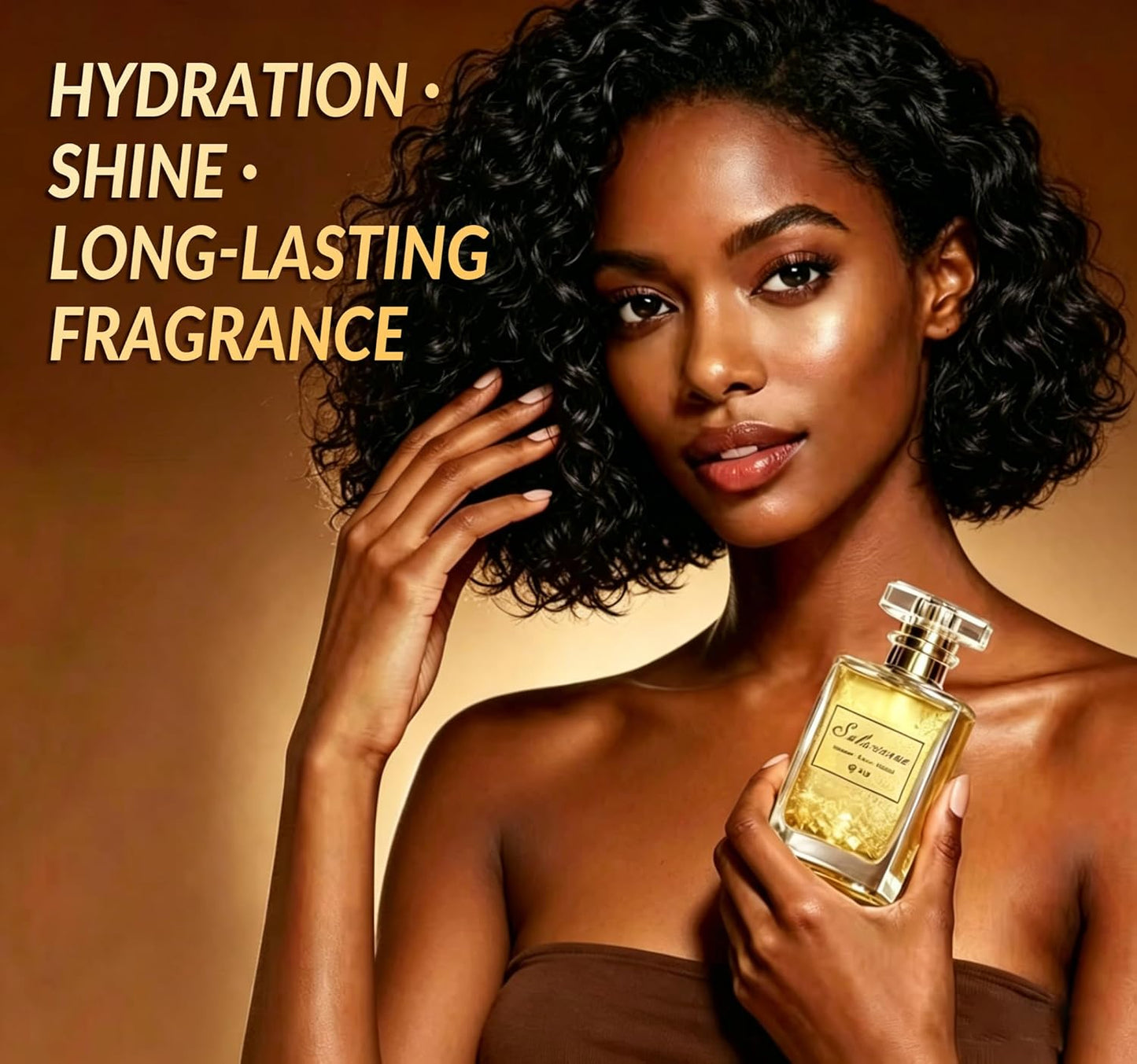 Hair Perfume & Leave-In Hair Serum Spray - Lightweight Anti-Frizz Conditioner | Shine Enhancing Oil Mist for Women, 1.69 Fl Oz