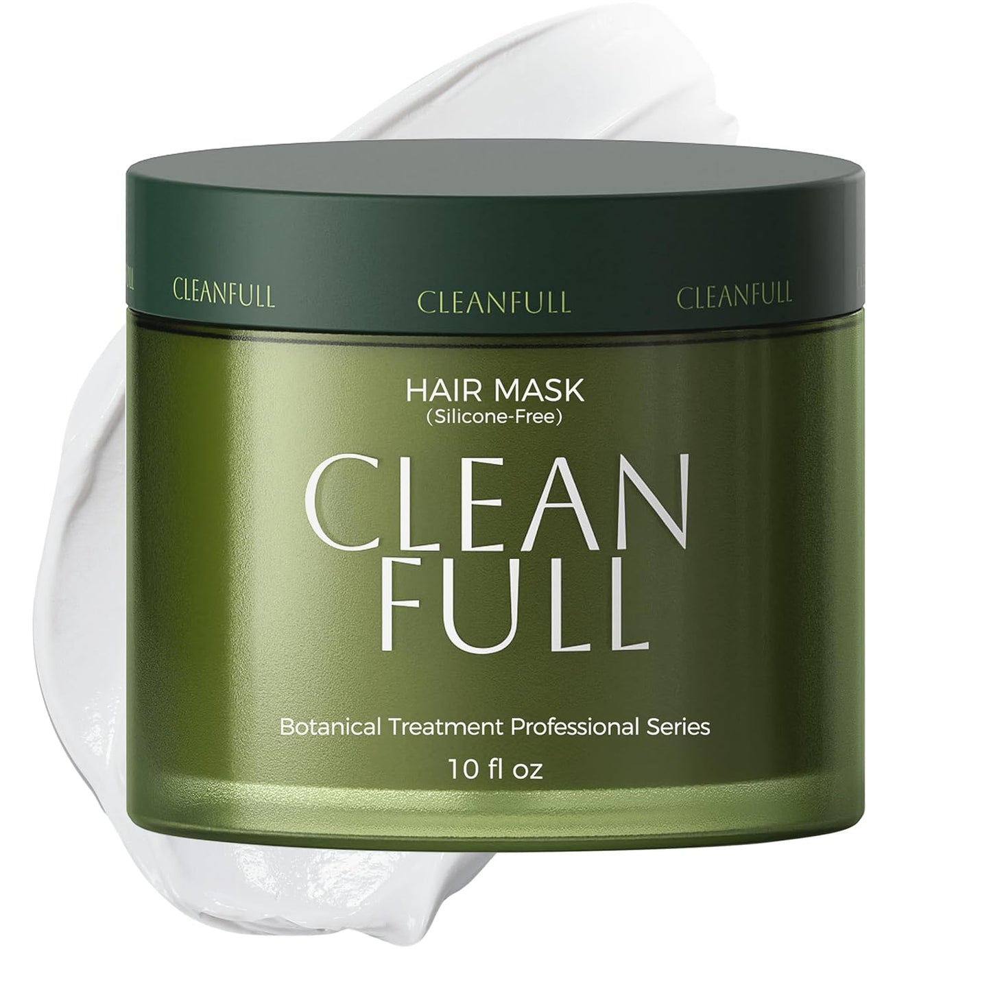 Botanical Keratin Hair Mask - Deep Repair Conditioner for Dry, Damaged Hair | Vegan, Silicone-Free, 10 fl oz