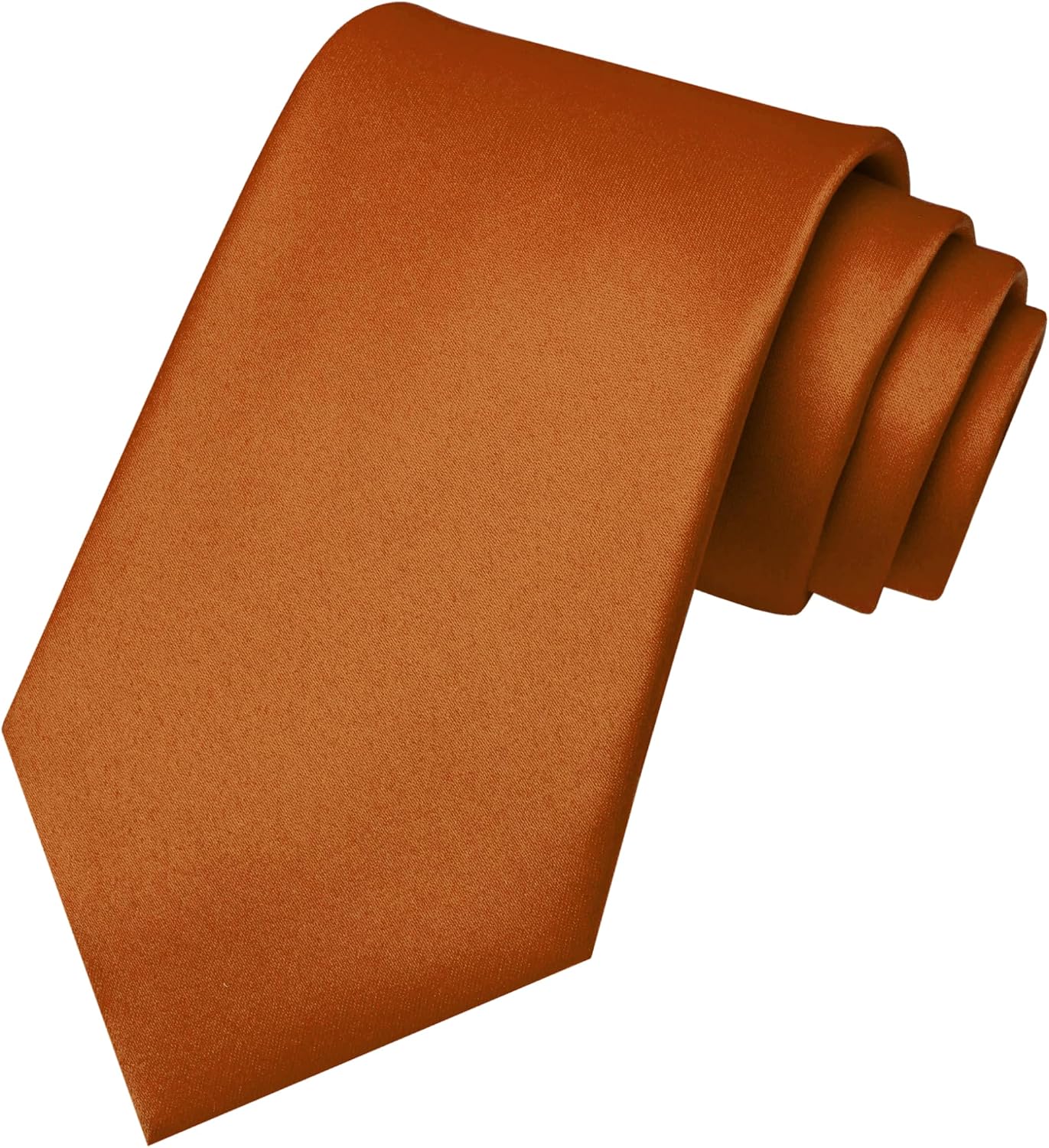 Solid Color Tie for Men - Business & Wedding Necktie | Elegant Design