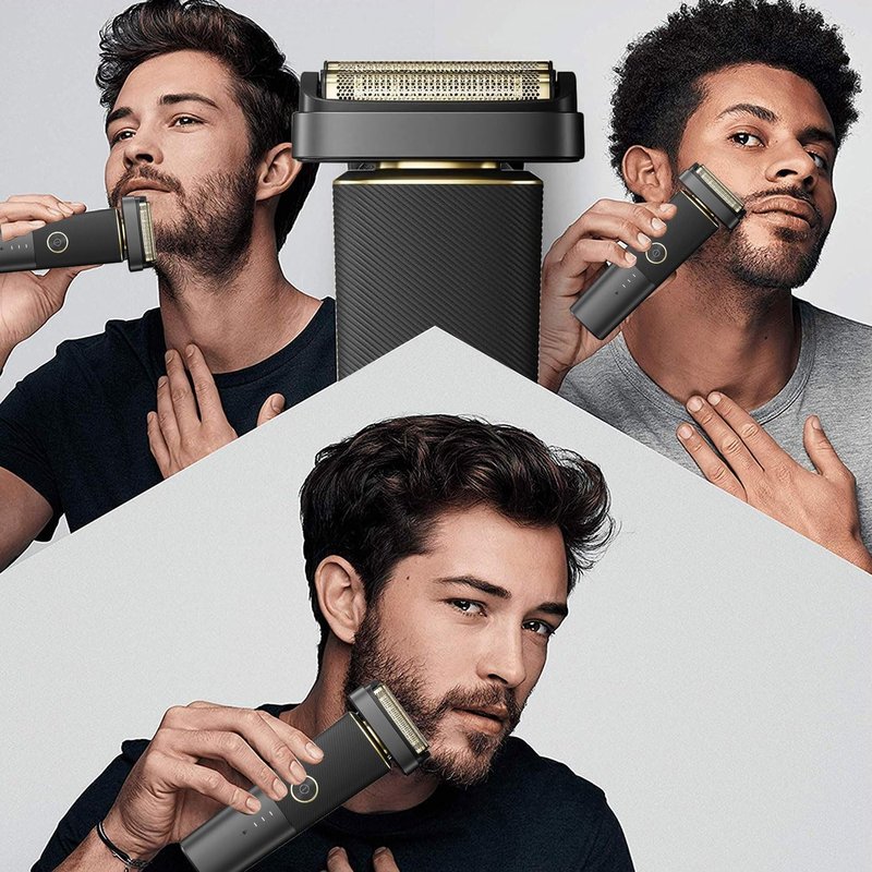 Replacement Head for Andis Foil Shaver Model 17300 reSURGE, Electric Shaver Replacement Blades, Men (Black/3Pack)