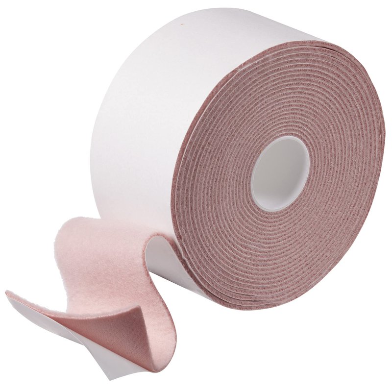 Happy Hippo Moleskin for Feet, Heavy Duty (1 Roll) 2" by 15 Feet (2 Rolls)