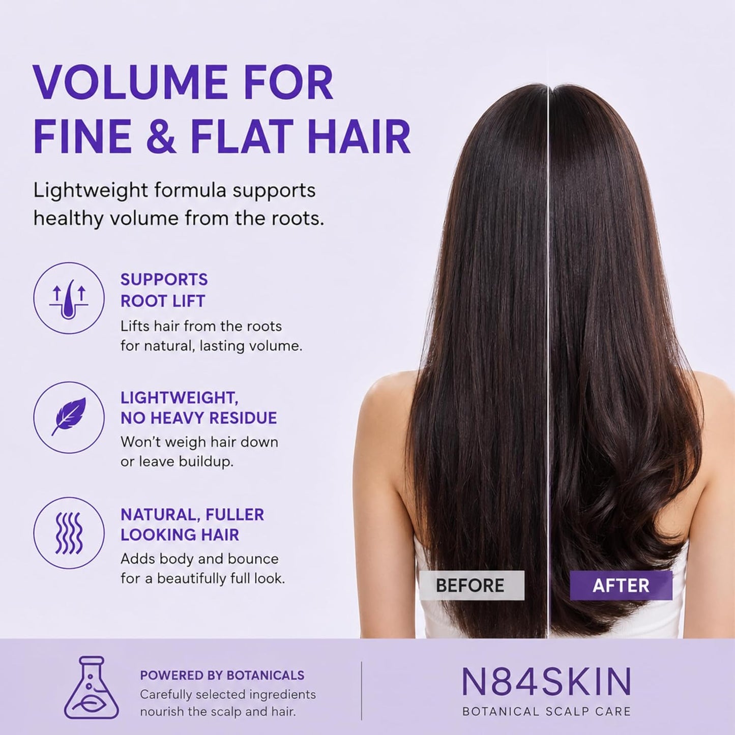 Menthol Scalp Care Shampoo - Volumizing Formula for Oily Hair | Sulfate-Free, 500ml
