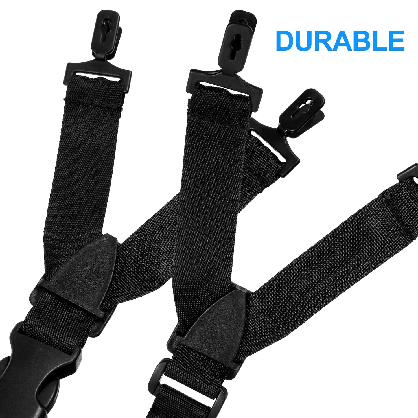 POPETPOP 2 Pcs Hard Hat Chin Strap - Universal Safety Helmet Strap with Adjustable Elastic Strap and Chin Cup for Construction Worker Hat and Bike Helmet Replacement