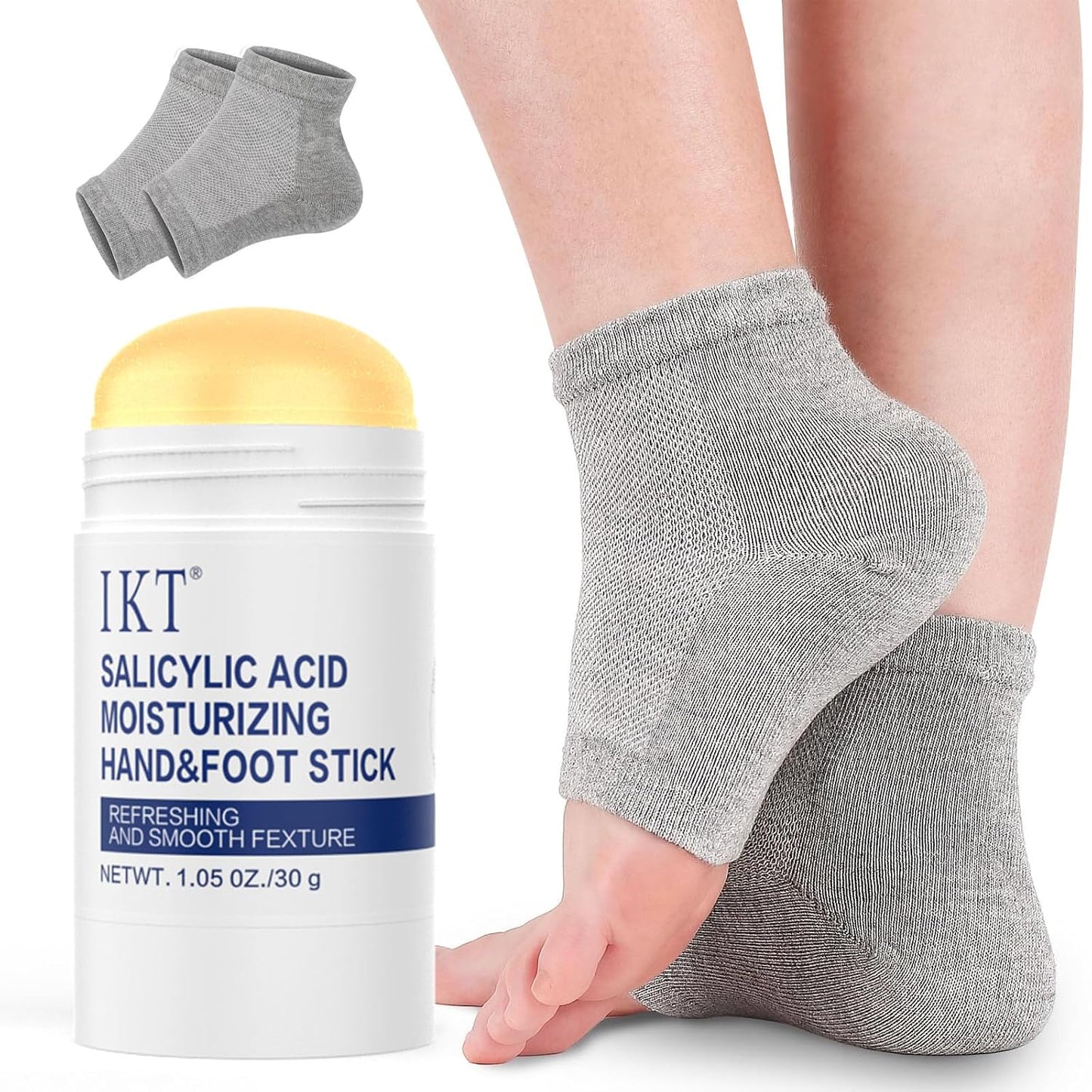 Professional Repair Heel Balm Stick - Intensive Treatment for Dry, Cracked Feet | Deeply Moisturizes & Softens