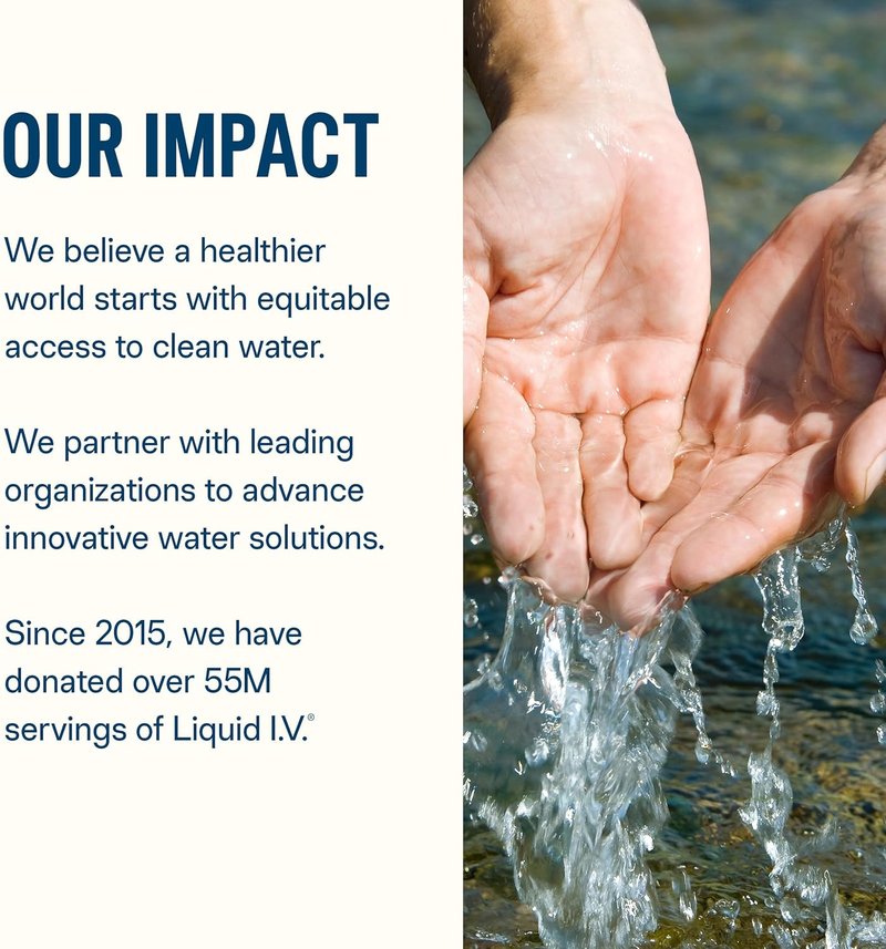 Liquid I.V. Hydration Multiplier - Sugar-Free Lemon Lime Electrolyte Powder | 14 Servings