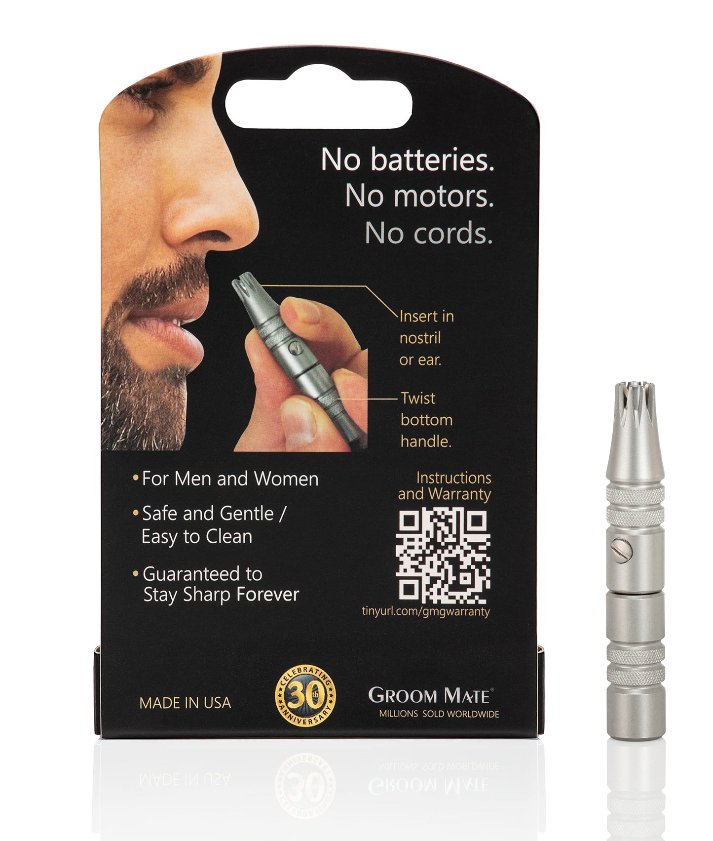 Groom Mate Platinum XL Nose & Ear Hair Trimmer