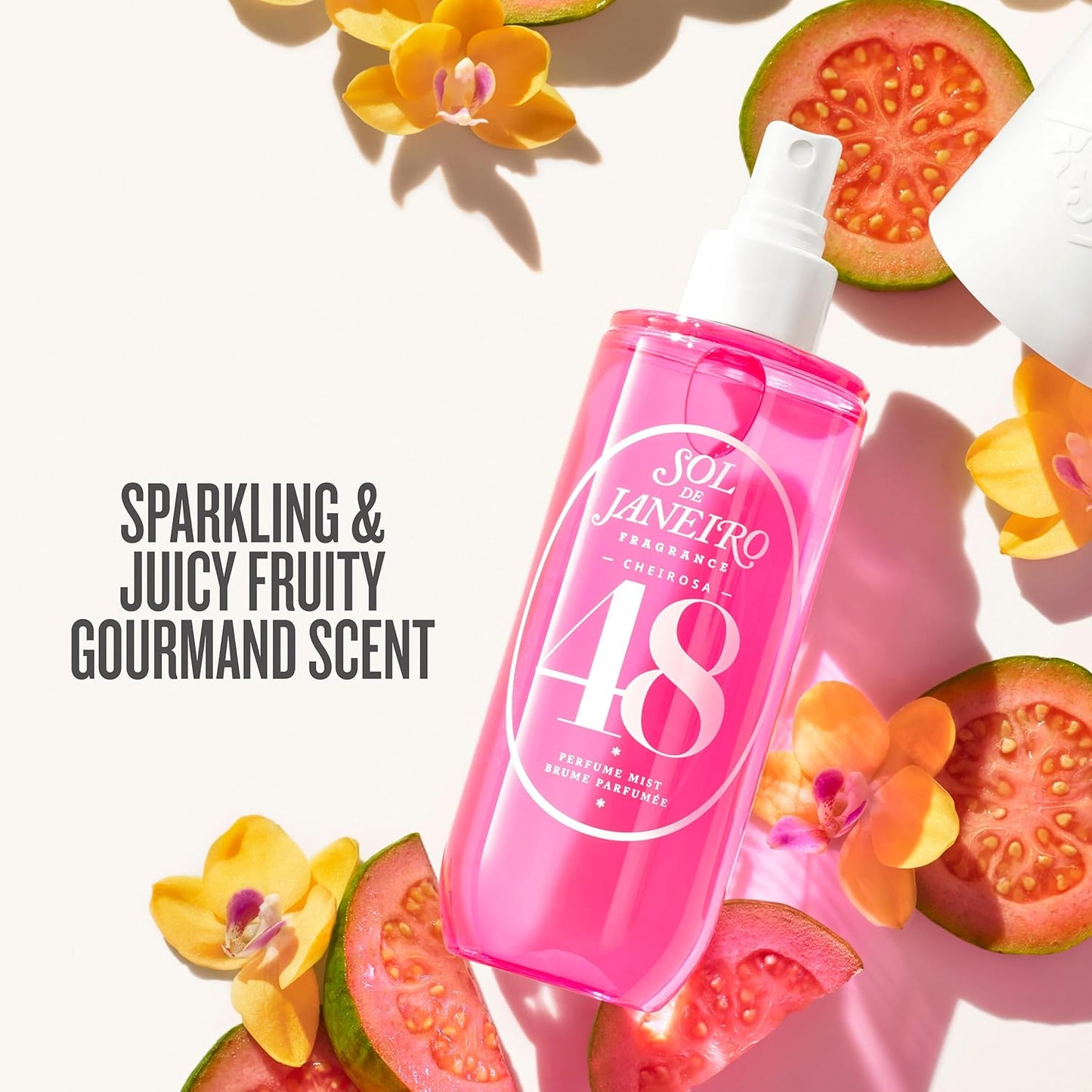 Sol de Janeiro Hair & Body Fragrance Mist Gift Set - Travel Size Duo with Pink Pouch | Cheirosa 68 & 48, 3 fl oz Each