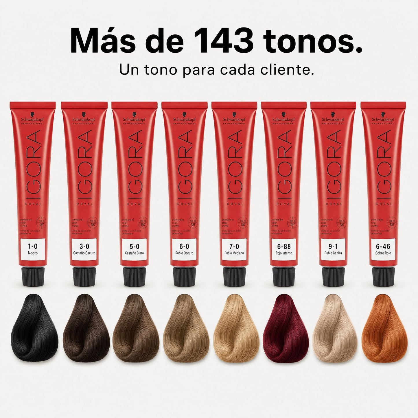 Schwarzkopf Professional Igora Royal Nude Tones Color Creme - 8-46 - Light Blonde Beige Chocolate