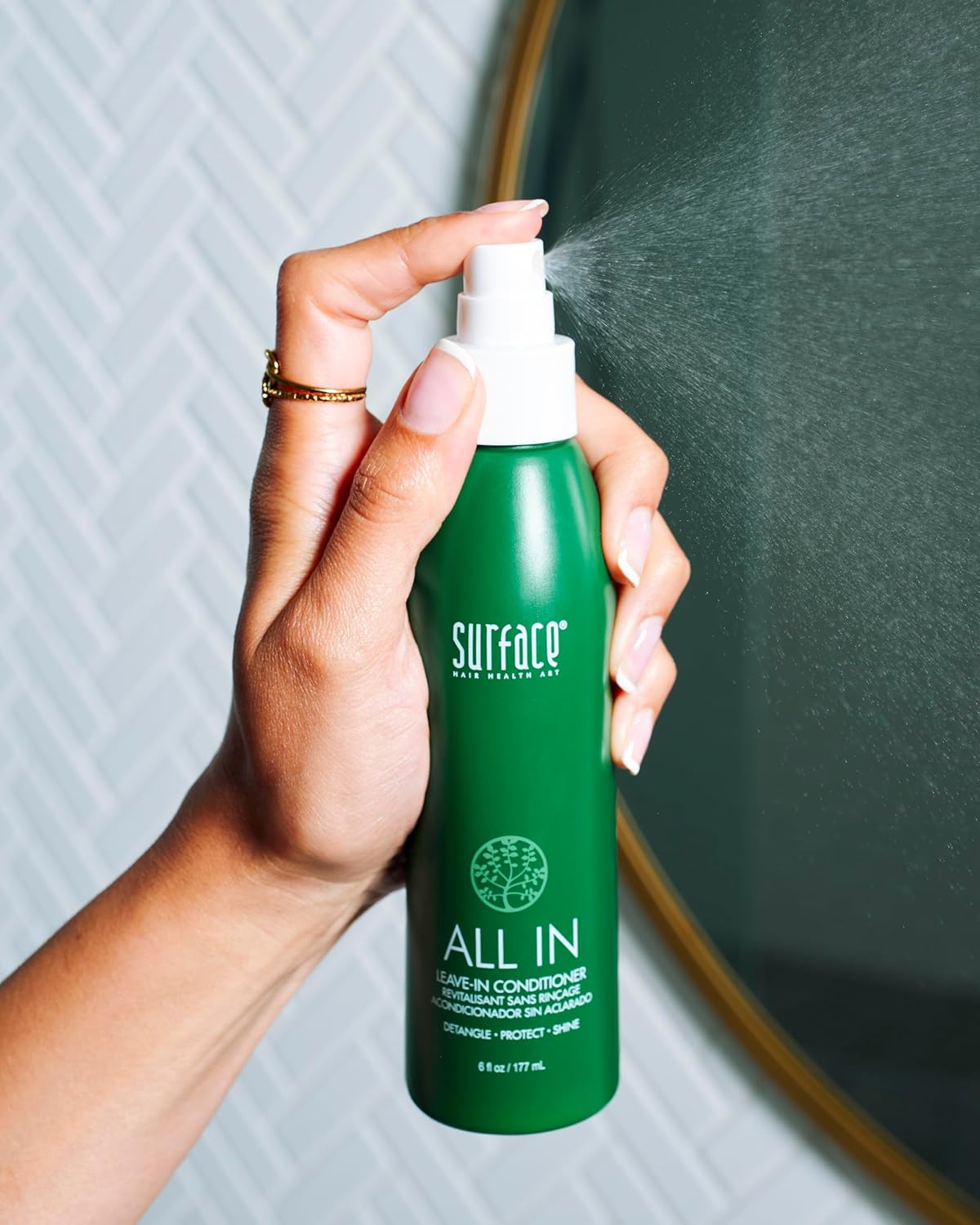 Leave-In Conditioner for All Hair Types - Detangles, Controls Frizz & Strengthens | 6 Fl Oz