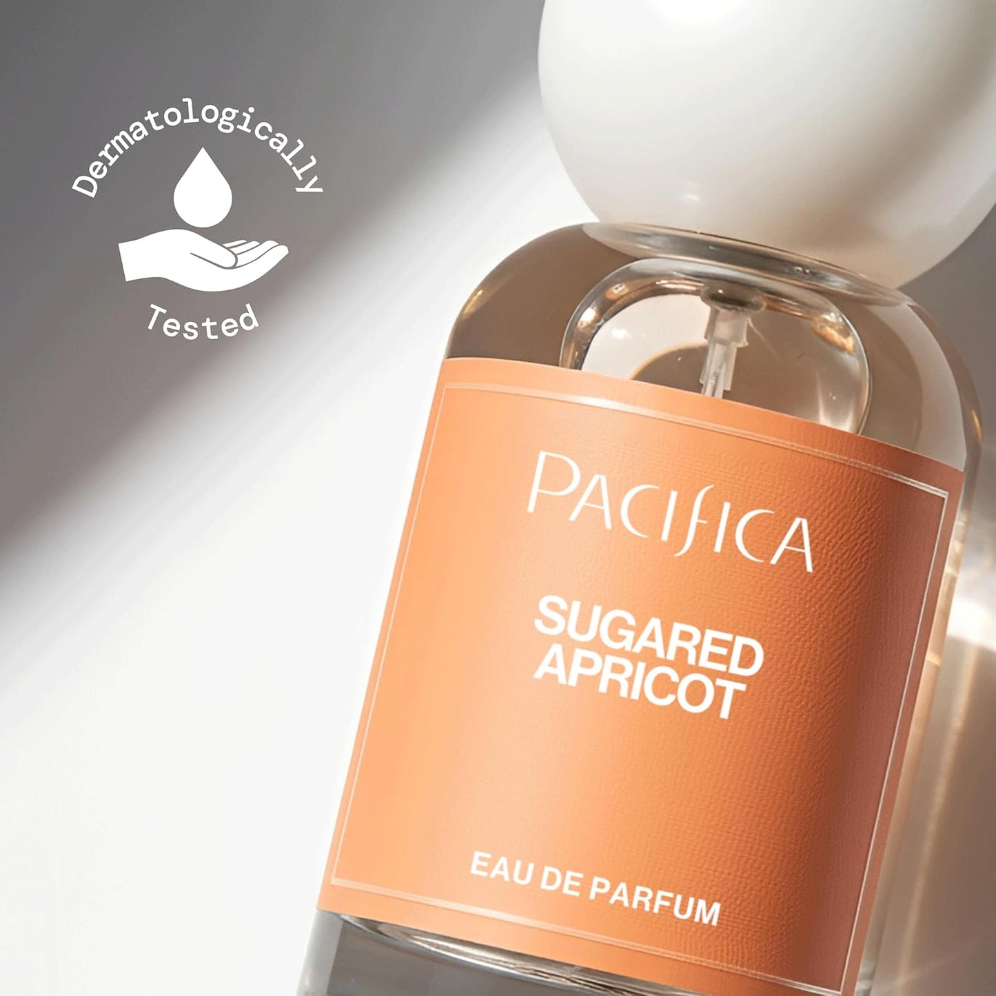 Pacifica Sugared Apricot Perfume for Women - Fruity Floral Eau de Parfum with Apricot, Peach & Jasmine | 1 Fl Oz
