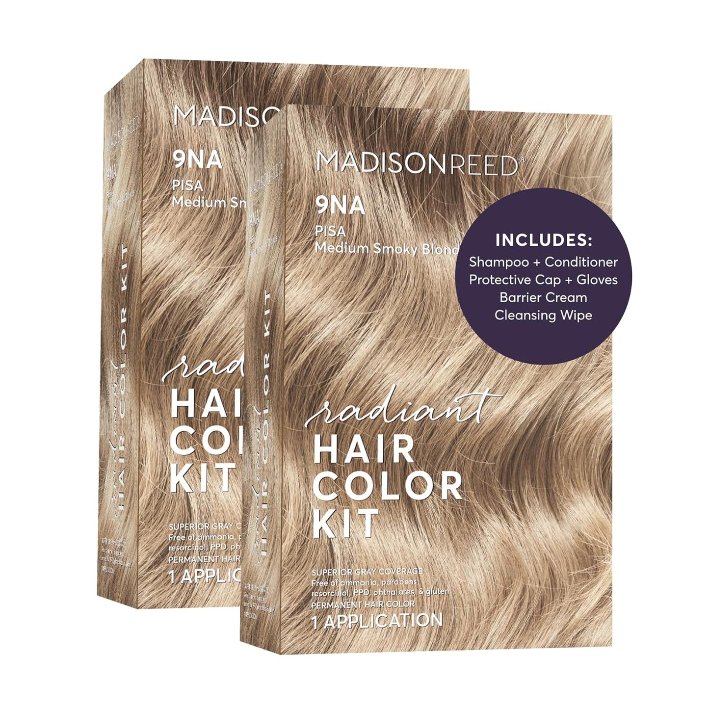 Madison Reed Radiant Hair Color Kit - 5RV Dark Garnet Red | Vivid Permanent Dye for Bold Color & Maximum Shine