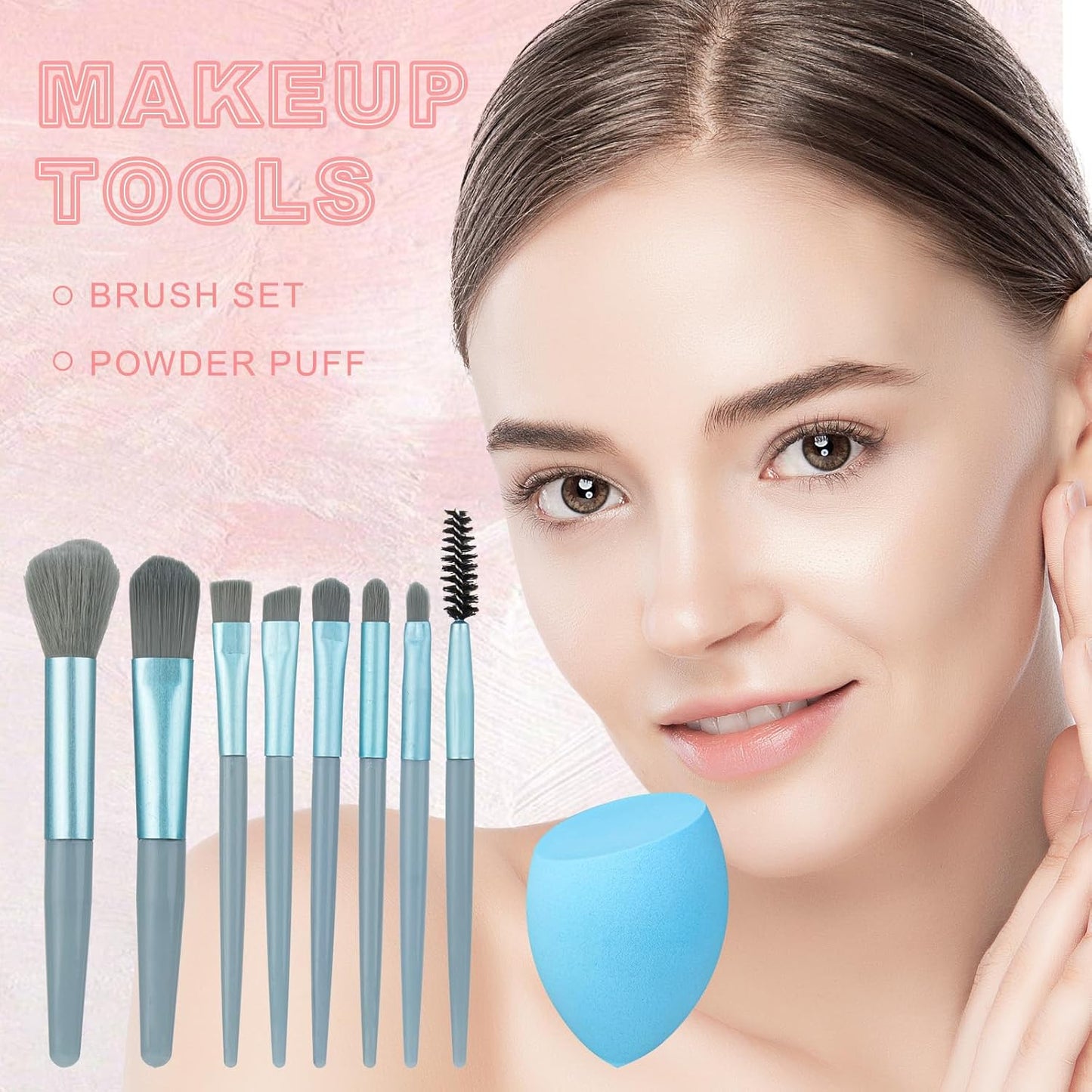 All-in-One Makeup Set for Women & Teens | Complete Makeup Kit with Blue Case