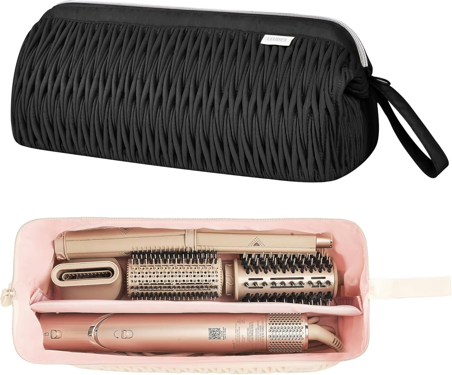 Dyson Airwrap Travel Case - Organizer for Shark Hair Dryer & Airstraight Flex Style | Beige