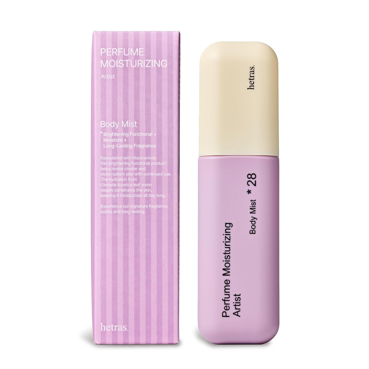 Daisy Scent Perfume Body Mist - Hydrating Fragrance Spray with Niacinamide | Skin Smoothing & Moisturizing | 4.06 fl. oz
