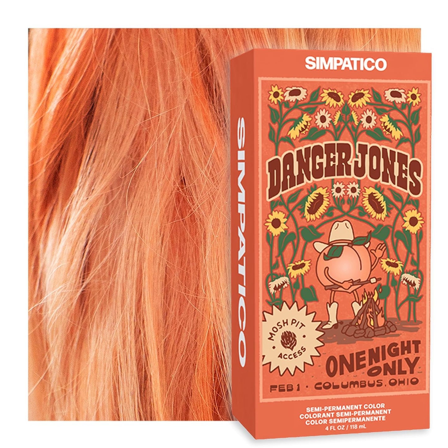 Adrenaline Neon Green Semi-Permanent Hair Color - Vibrant, Long-Lasting Formula