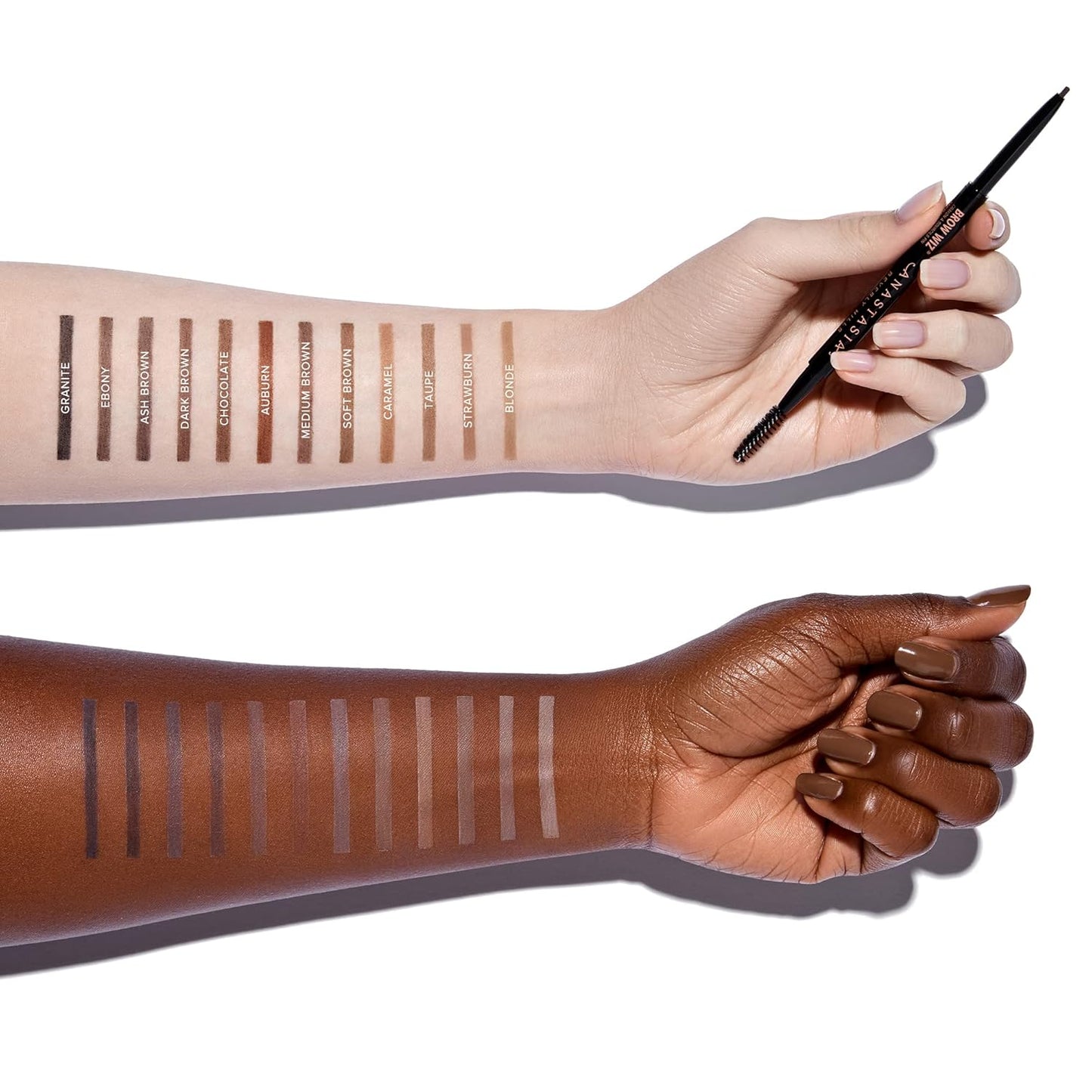 Anastasia Beverly Hills Brow Wiz - Ultra-Slim Retractable Eyebrow Pencil for Natural Hair-Like Strokes | Waterproof, Longwear, Smudge-Proof