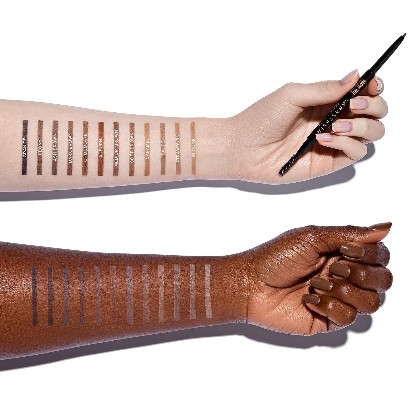 Anastasia Beverly Hills Brow Wiz - Ultra-Slim Eyebrow Pencil for Natural Precision | Longwear Waterproof, Smudge-Proof