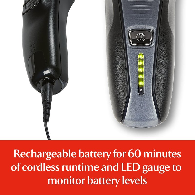 Remington F5 Power Series Foil Shaver, Electric Razor for Men, Cordless Rechargeable with Pop Up Trimmer, Pivot & FlexFoil Technology, Lightweight Handheld Design, Black (Pack of 2)