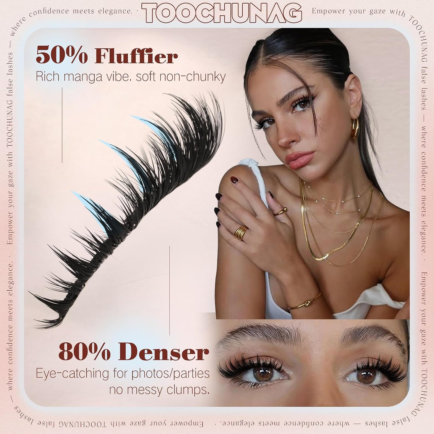 Anime Lash Clusters - 12-20mm Volume Extensions for DIY Manga Looks | D Curly Wispy Lashes