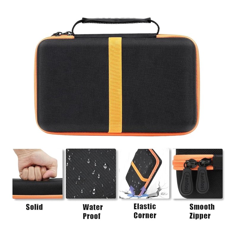 Hard Case for Klein Tools ET310 AC Circuit Breaker Finder & 80016 Circuit Breaker Finder Tool Kit & 80041 Outlet Repair Tool Kit & RT250 GFCI Outlet Tester Organizer (Case Only)