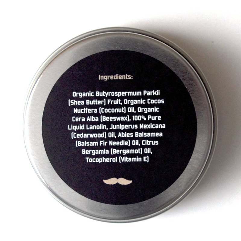 Big Forest Beard Balm - Beard Butter for Men 2 OZ - Blend of Premium Organic Oils & Shea Butter - Light Hold - Great for Grooming Facial Hair of All Lengths & Styles