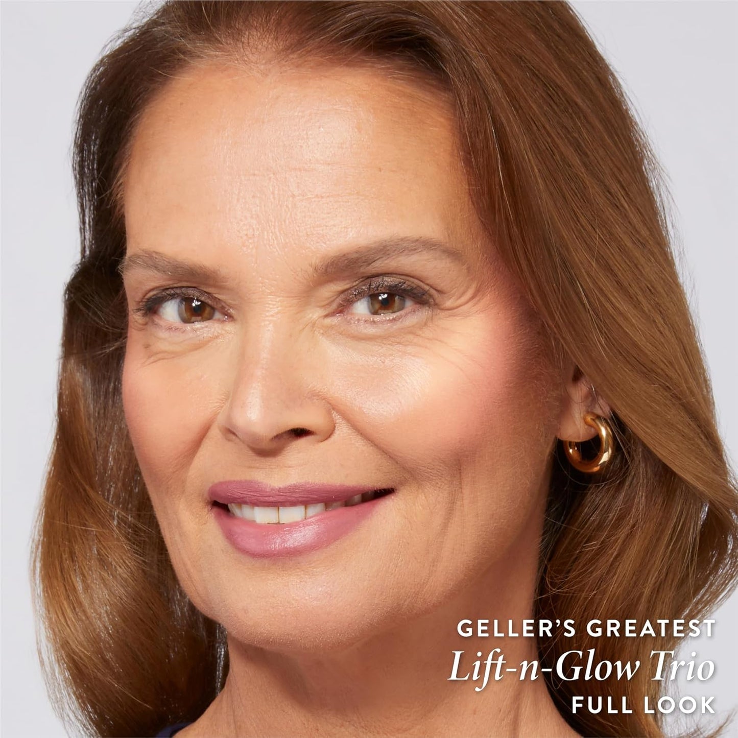 Laura Geller Geller's Greatest Lift-n-Glow Baked Trio Palette | Highlighter, Blush, Bronzer for All Skin Tones