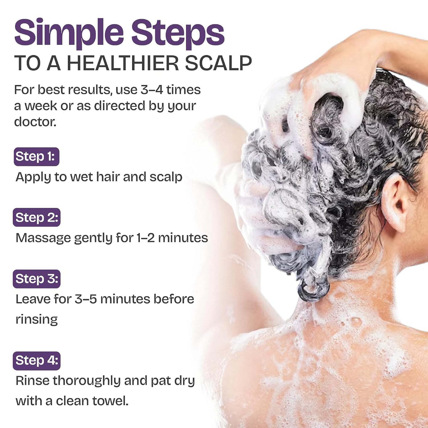 Psoriasis Shampoo - Antifungal Treatment for Eczema, Folliculitis & Seborrheic Dermatitis | Manuka Honey Formula