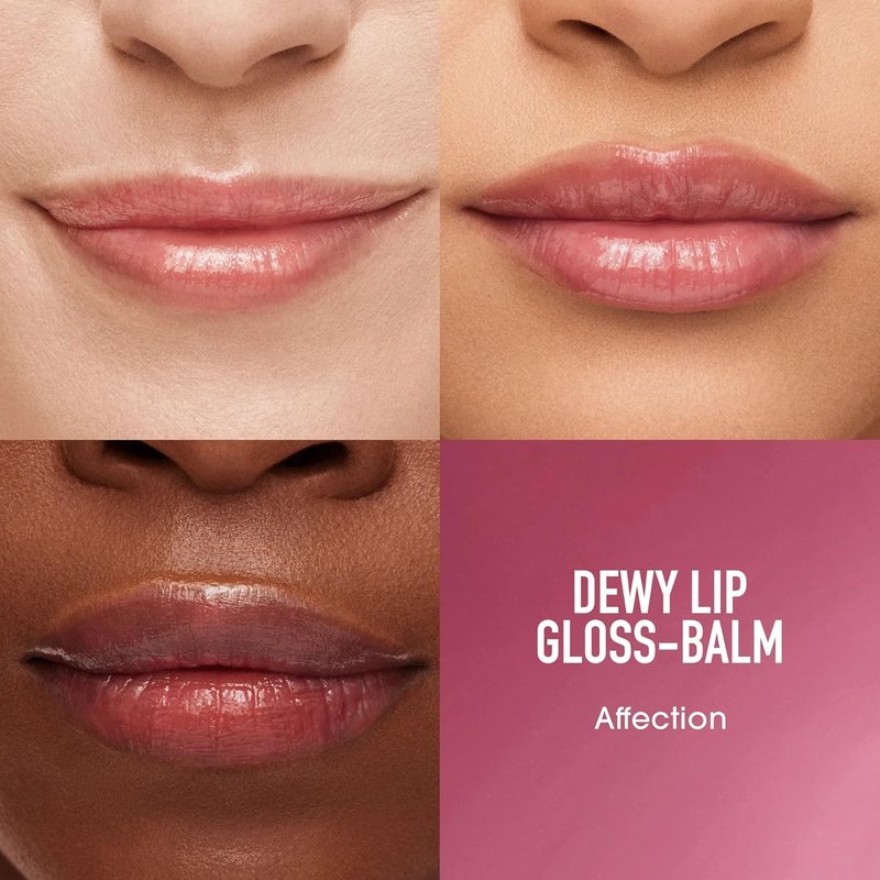 Dewy Lip Gloss-Balm - Hydrating Tinted Lip Gloss & Balm Hybrid | 24HR Hydration, Non-Sticky Finish