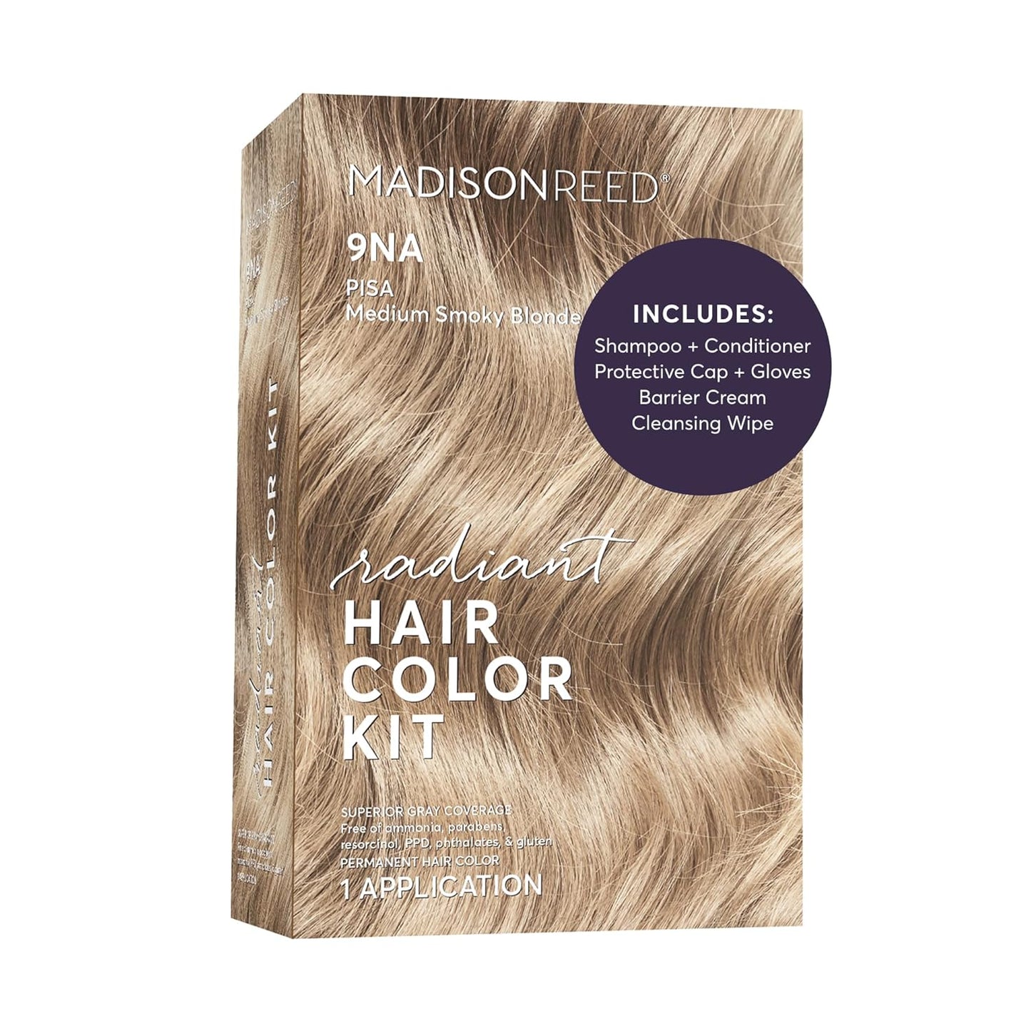 Madison Reed Radiant Hair Color Kit - 5RV Dark Garnet Red | Vivid Permanent Dye for Bold Color & Maximum Shine