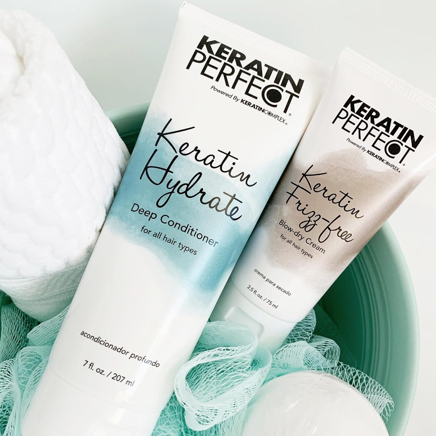 Keratin Perfect Frizz-Free Hair Treatment - 2.5oz for Smooth, Sleek Hair