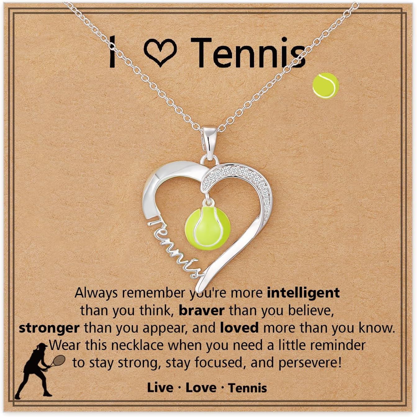 Sport Necklace for Girls - Volleyball, Softball, Basketball & Baseball Jewelry | 16-19 Inch Adjustable Gift