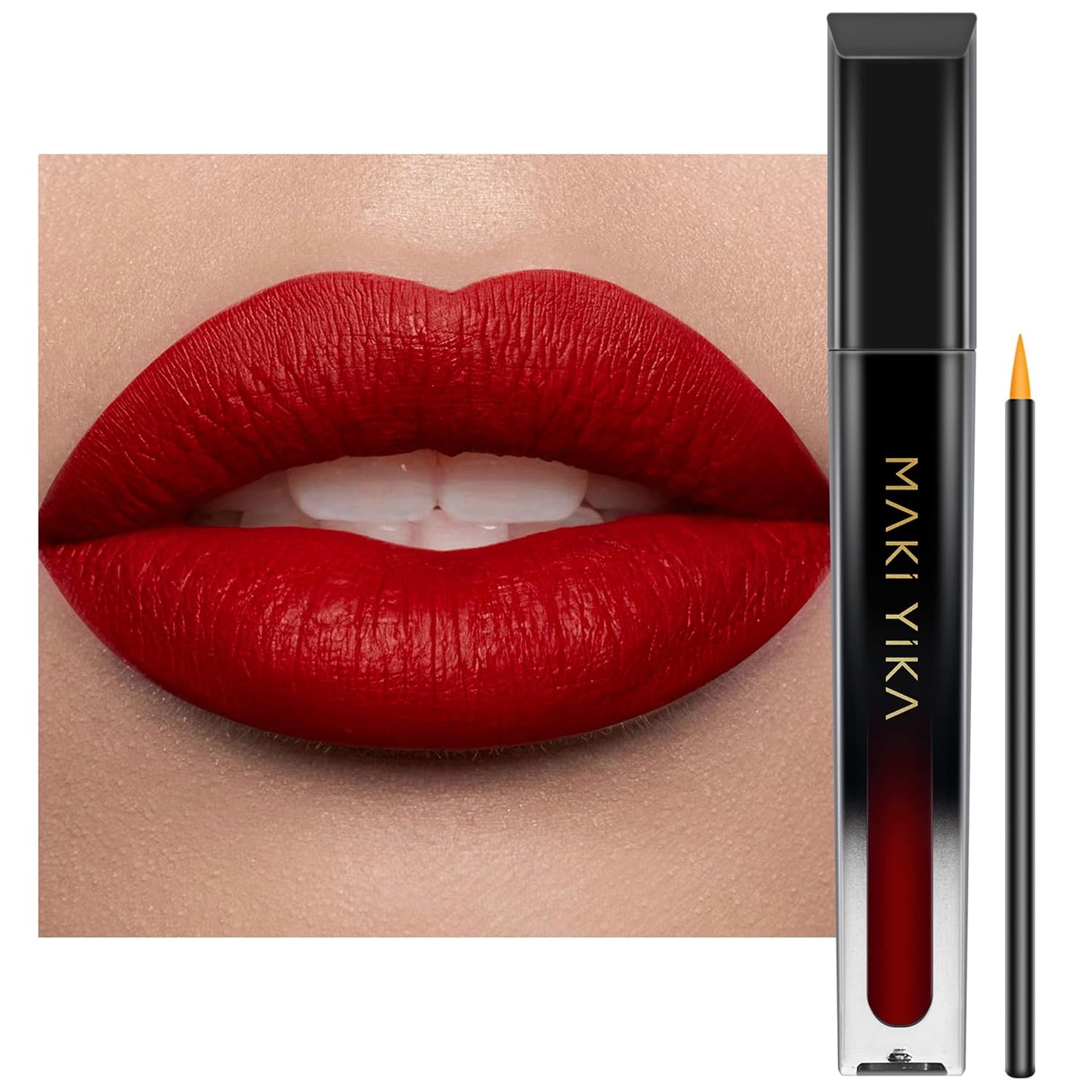 Burgundy Red Lipstick for Women - Long Lasting, No Smudge Matte Liquid | Transferproof & Cruelty-Free